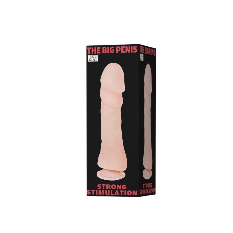 Realistyczne dildo wibracyjne The Big Penis z przyssawką - 8