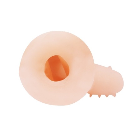 Nakładka na penisa Wolftooth Sleeve z wypustkami i żebrami 13 cm - 4