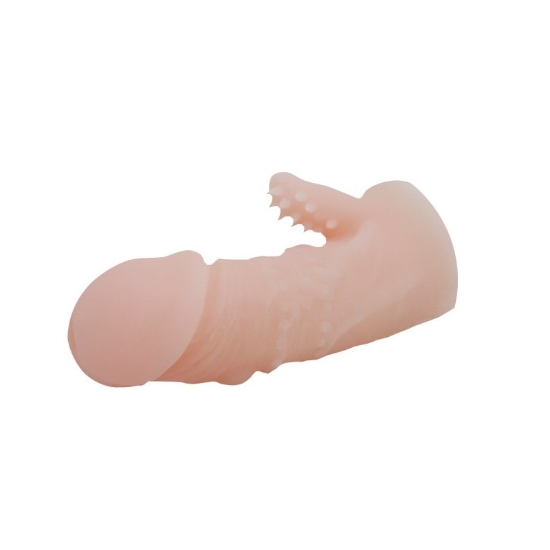 Nakładka na penisa Wolftooth Sleeve z wypustkami i żebrami 13 cm - 5