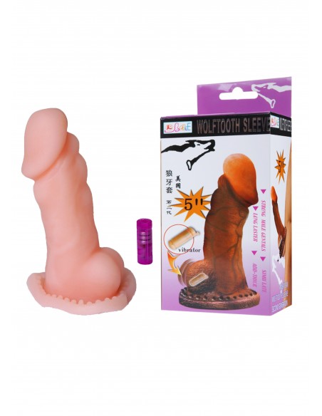 Wibrująca Nakładka Na Penisa - Wolftooth Sleeve 06Z - Przedłużki i nakładki na penisa - 1