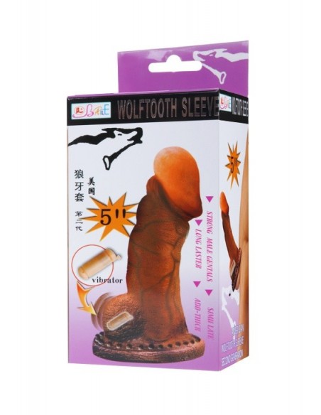 Wibrująca Nakładka Na Penisa - Wolftooth Sleeve 06Z - Przedłużki i nakładki na penisa - 9