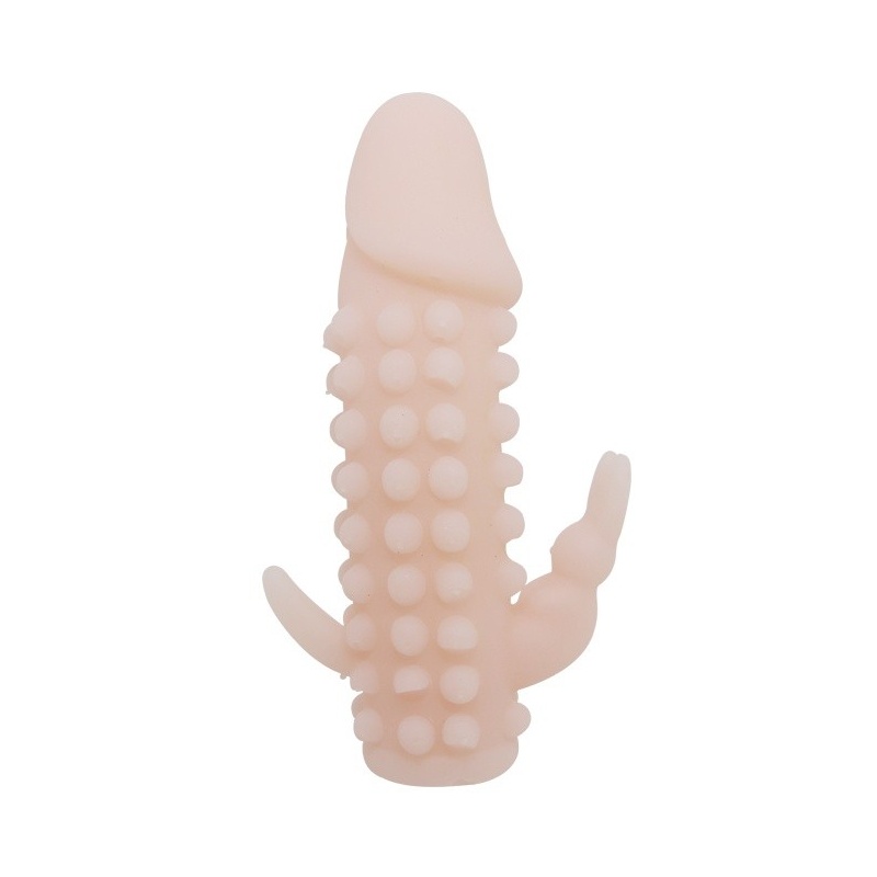 Przedłużka na penisa Wolftooth Sleeve z wypustkami 12,2 cm - 1