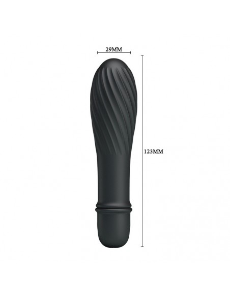 Wibrator Solomon 10 Function Vibrations Black - Wibratory Klasyczne - 5