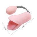 Męski masturbator Oral Sex is z pompką ssącą, 16 cm - 5