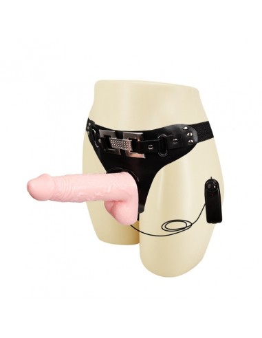 Strapon Z Wibracjami Baile - Sensual Comfort - Strap-ony, dilda na pasku z wibracją - 1