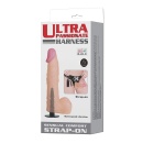 Strap-on Sensual Comfort - regulowany pas, wibrator, dildo 16,5 cm - 7