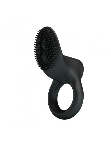 Pierścień na Penisa z wibracją  - Cobra Czarny - Pierścienie erekcyjne wibrujące - 1