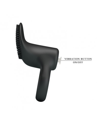 Pierścień na Penisa z wibracją  - Cobra Czarny - Pierścienie erekcyjne wibrujące - 5