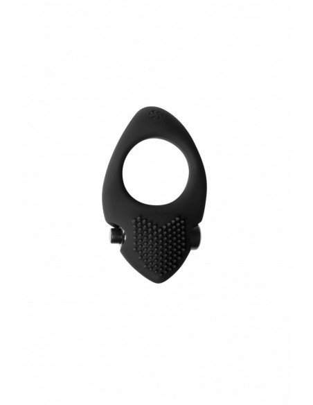 Pierścień z wibracjami Erection Pure Passion Sunset Czarny - Pierścienie erekcyjne wibrujące - 1