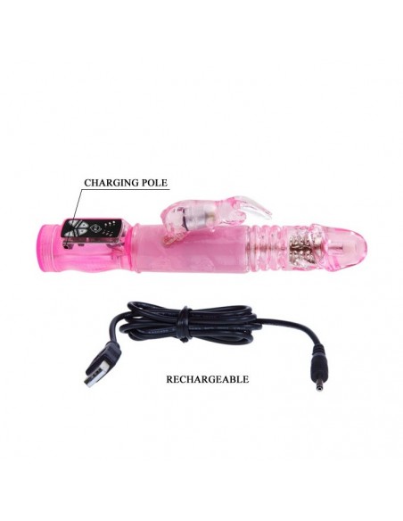 Wibrator króliczek BAILE - Crazy Rabbit - Wibratory Króliczki - 4