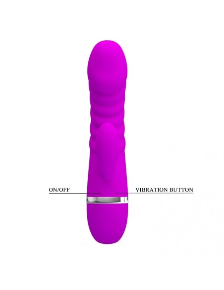 Wibrator punktu G - TRACY Purple 7 Funkcji - Wibratory Króliczki - 6
