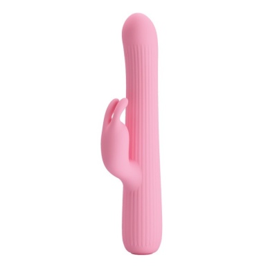Wibrator króliczek Julian USB z 4 rotacjami i 4 wibracjami, 20 cm - 1