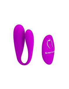 Stymulator dla Par na Pilota Bezprzewodowego Aldrich 12 Funkcji Wibracji - WIBRATORY DLA PAR - 1 2