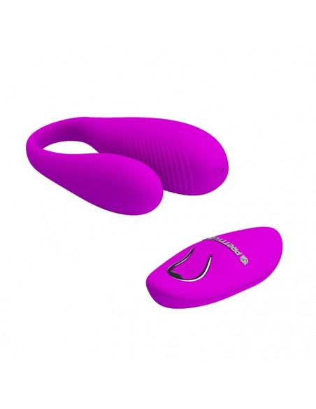 Stymulator dla Par na Pilota Bezprzewodowego Aldrich 12 Funkcji Wibracji - WIBRATORY DLA PAR - 3