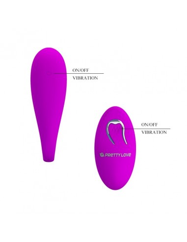 Stymulator dla Par na Pilota Bezprzewodowego Aldrich 12 Funkcji Wibracji - WIBRATORY DLA PAR - 6