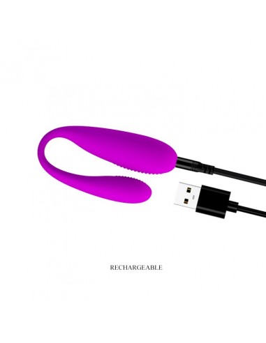 Stymulator dla Par na Pilota Bezprzewodowego Aldrich 12 Funkcji Wibracji - WIBRATORY DLA PAR - 7