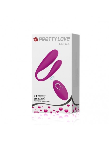 Stymulator dla Par na Pilota Bezprzewodowego Aldrich 12 Funkcji Wibracji - WIBRATORY DLA PAR - 9