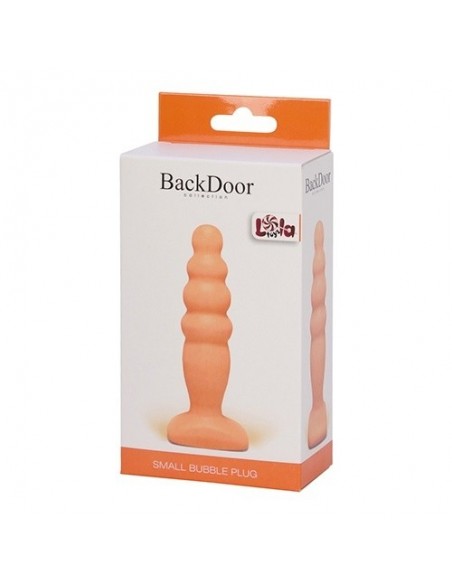 Korek analny Small Bubble Plug Flesh - Korki analne pozostałe - 1