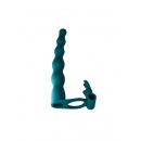 Strapon Z Wibracjami Pure Passion Jungle Bunny Green - 3