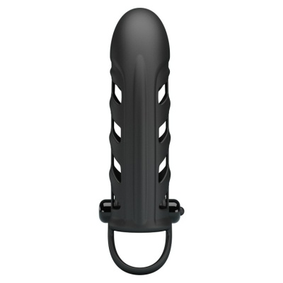 Rękaw na penisa Penis Sleeve II z 10 funkcjami wibracji, 18,8 cm - 1 2