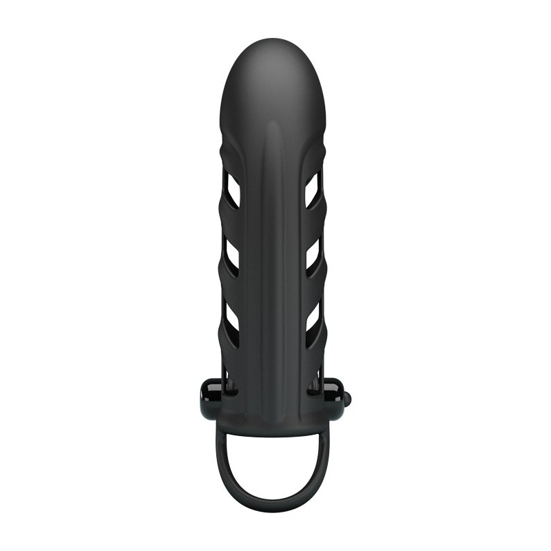 Rękaw na penisa Penis Sleeve II z 10 funkcjami wibracji, 18,8 cm - 2