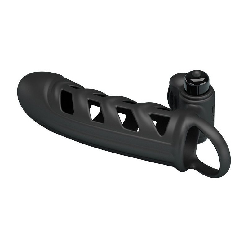 Rękaw na penisa Penis Sleeve II z 10 funkcjami wibracji, 18,8 cm - 3