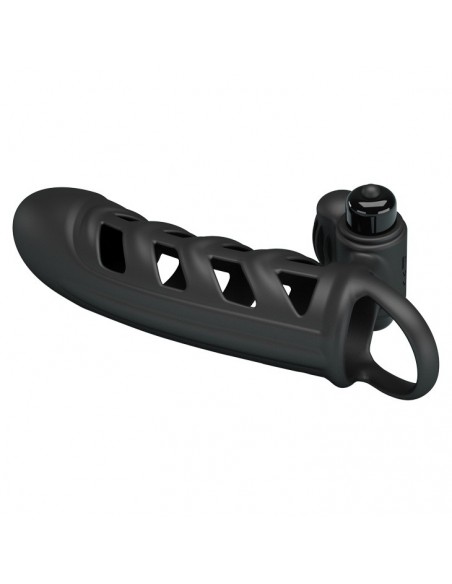 Wibrująca Nakładka Na Penisa Penis Sleeve Ii 10 Funkcji - Przedłużki i nakładki na penisa - 3