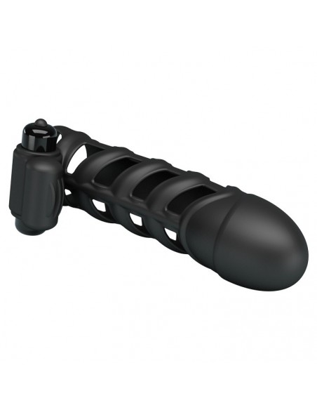 Wibrująca Nakładka Na Penisa Penis Sleeve Ii 10 Funkcji - Przedłużki i nakładki na penisa - 4