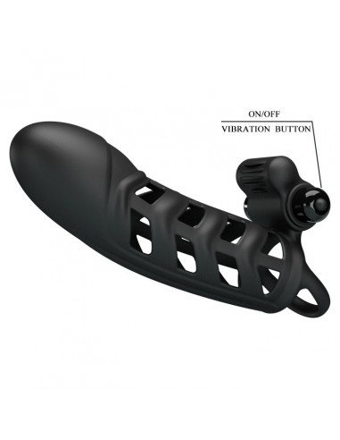 Wibrująca Nakładka Na Penisa Penis Sleeve Ii 10 Funkcji - Przedłużki i nakładki na penisa - 6