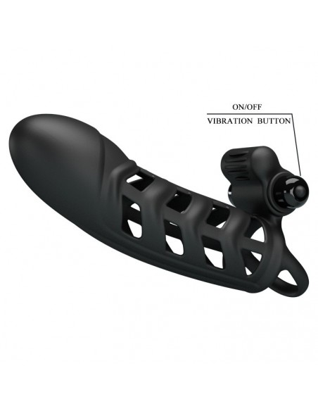 Wibrująca Nakładka Na Penisa Penis Sleeve Ii 10 Funkcji - Przedłużki i nakładki na penisa - 6