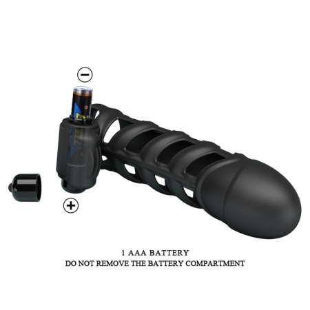 Rękaw na penisa Penis Sleeve II z 10 funkcjami wibracji, 18,8 cm - 7