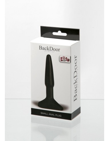 Korek analny Small Anal Plug Black - Korki analne pozostałe - 1