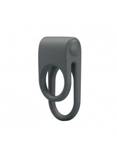 Podwójny Pierścień z Wibracjami  - Julie Vibrating - Pierścienie erekcyjne wibrujące - 1 2