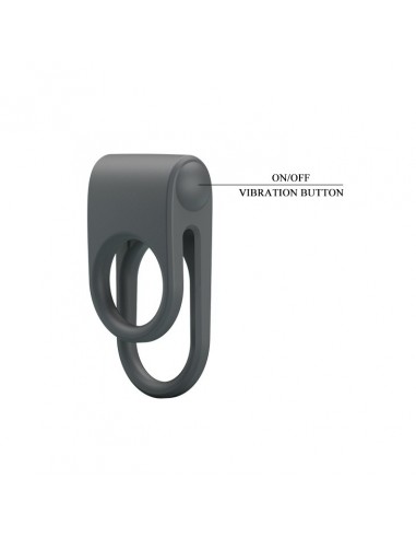 Podwójny Pierścień z Wibracjami  - Julie Vibrating - Pierścienie erekcyjne wibrujące - 6