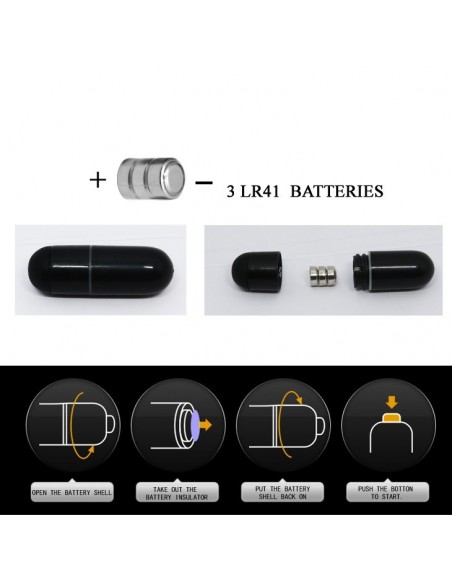 Podwójny Pierścień z Wibracjami  - Julie Vibrating - Pierścienie erekcyjne wibrujące - 7