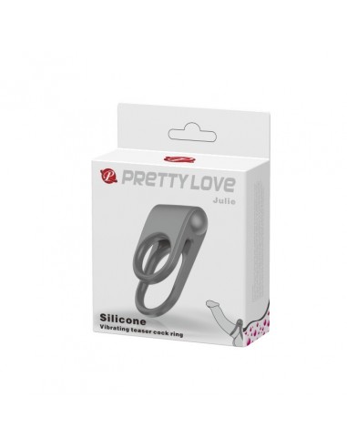 Podwójny Pierścień z Wibracjami  - Julie Vibrating - Pierścienie erekcyjne wibrujące - 8