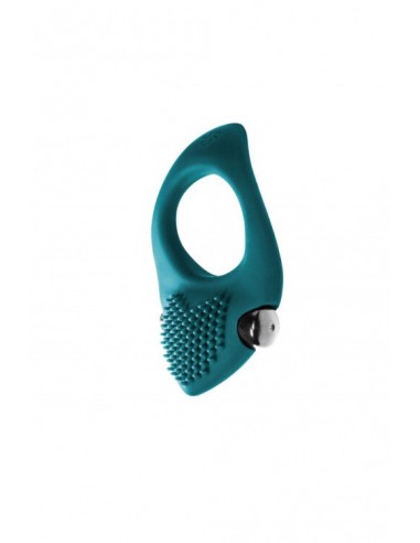 Pierścień z wibracjami Erection Pure Passion Sunset Zielony - Pierścienie erekcyjne wibrujące - 3