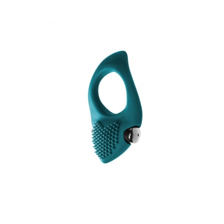 Erektion Vibroring Sunset Green - silikonowy pierścień erekcyjny z wibracją, średnica wewnętrzna 3 cm, średnica zewnętrzna 4,5 c - 3