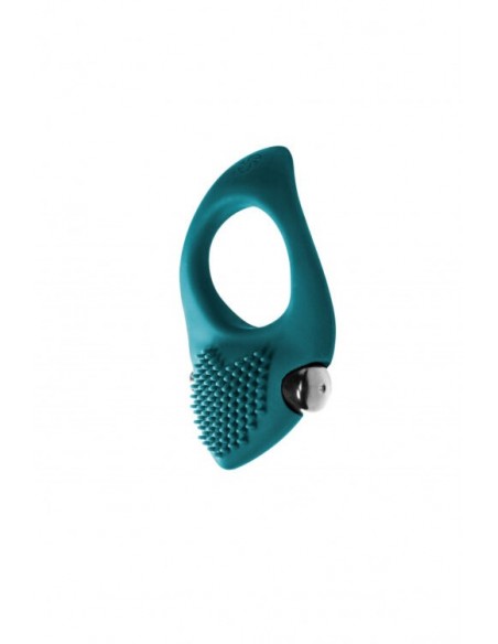 Pierścień z wibracjami Erection Pure Passion Sunset Zielony - Pierścienie erekcyjne wibrujące - 3