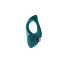 Erektion Vibroring Sunset Green - silikonowy pierścień erekcyjny z wibracją, średnica wewnętrzna 3 cm, średnica zewnętrzna 4,5 c - 3