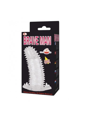 Stymulująca Nakładka Na Penisa - Brave Man 02 - Przedłużki i nakładki na penisa - 6