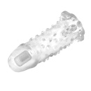 Nakładka na penisa Brave Man Vibrating z wibracją, 18 cm - 3