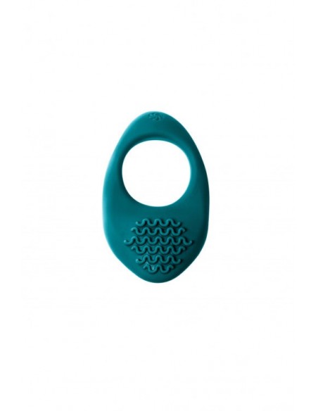 Pierścień z wibracjami Erection Pure Passion Moonshine Zielony - Pierścienie erekcyjne wibrujące - 1