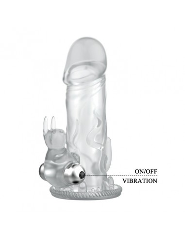 Wibrująca Nakładka Na Penisa - Brave Man 04 - Przedłużki i nakładki na penisa - 3