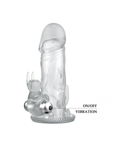 Wibrująca Nakładka Na Penisa - Brave Man 04 - Przedłużki i nakładki na penisa - 3