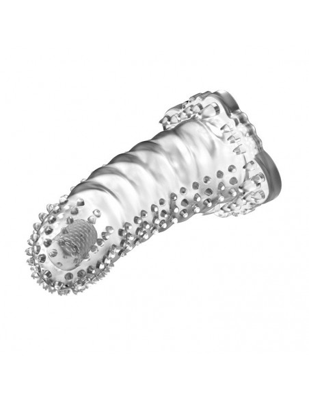 Wibrująca Nakładka Na Penisa - Brave Man 02A - Przedłużki i nakładki na penisa - 2