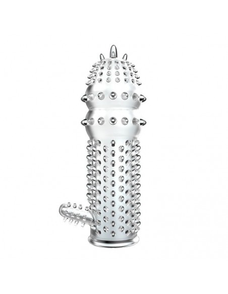 Stymulująca Nakładka Na Penisa Sleeve 45C - Przedłużki i nakładki na penisa - 2