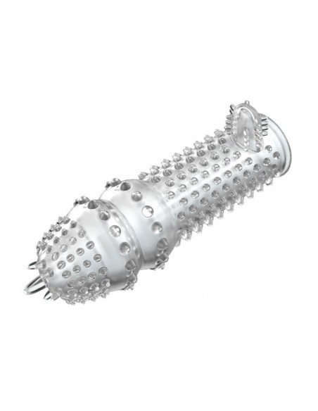 Stymulująca Nakładka Na Penisa Sleeve 45C - Przedłużki i nakładki na penisa - 3