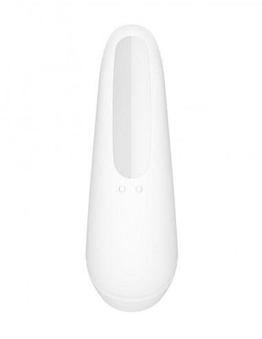 Stymulator łechtaczki Curvy 1+ Air Pulse Stimulator + Vibration White - Stymulatory łechtaczki bezdotykowe - 6