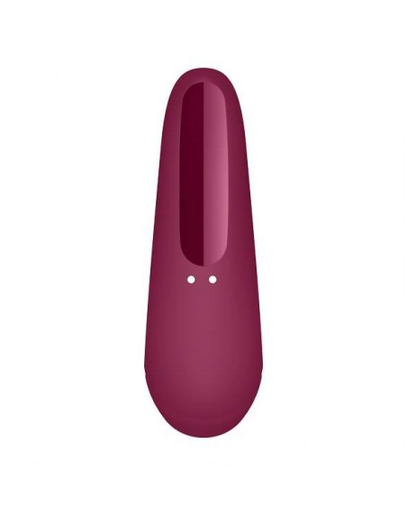 Stymulator łechtaczki Curvy 1+ Air Pulse Stimulator + Vibration Rose Red - Stymulatory łechtaczki bezdotykowe - 5